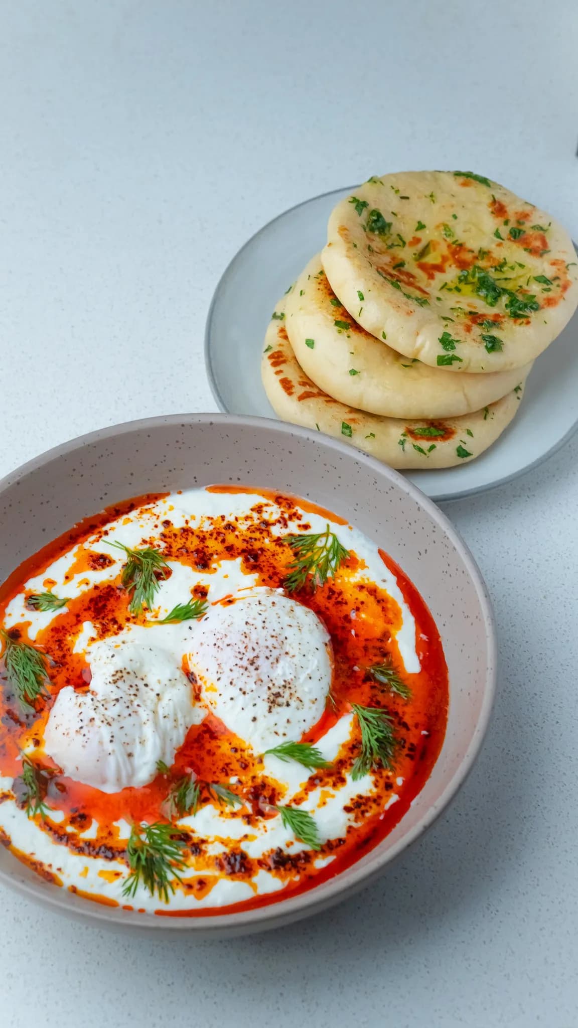 Picture for Herb Pita with Turkish Eggs